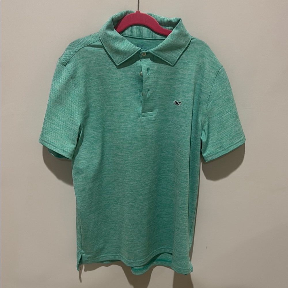 Vineyard Vines Green Polo Shirt Classic Relaxed Fit